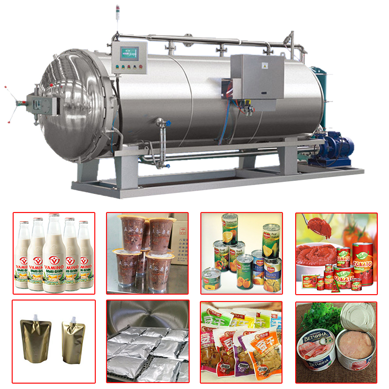 water spray retort  machine